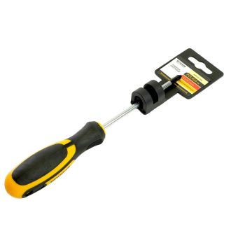 Отвертка крестовая STEKKER Pz 1 х 100 мм, Cr-V, SDM-PZ1-100, 49615