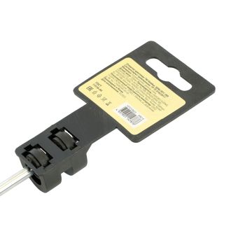 Отвертка крестовая STEKKER Pz 1 х 100 мм, Cr-V, SDM-PZ1-100, 49615