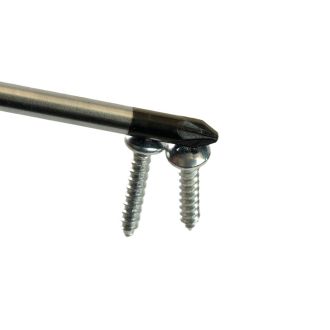 Отвертка крестовая STEKKER Pz 1 х 100 мм, Cr-V, SDM-PZ1-100, 49615