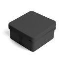 Коробка разветвительная 2х компонентная HF EBX40-48-67, 80*80*40мм, 8 вводов, IP67, черная (GE42435-05), STEKKER, 49655 Коробка разветвительная 2х компонентная HF EBX40-48-67, 80*80*40мм, 8 вводов, IP67, черная (GE42435-05), STEKKER, 49655