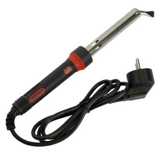 Паяльник с индикатором 100W, нихромовый нагреватель, долговечное жало, 230В, STEKKER PLE301-100, 49811