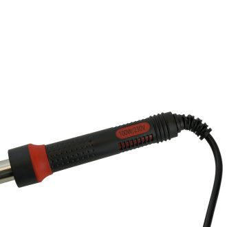 Паяльник с индикатором 100W, нихромовый нагреватель, долговечное жало, 230В, STEKKER PLE301-100, 49811