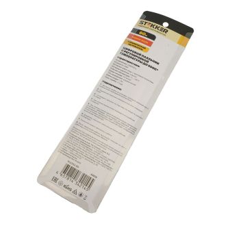 Паяльник с регулировкой температуры цифровой до500С с керам.нагревателем, 60Вт, долговечное жало, 230В, STEKKER PLE702-60, 49818