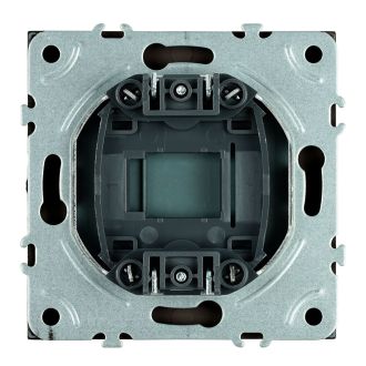 Заглушка (механизм), серия Эмили, черный уголь, soft touch, RST00-5116-05, STEKKER, 49857