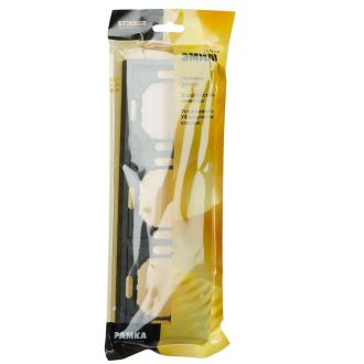 Рамка STEKKER, PFR00-5003-05 3-местная, серия Эмили, черный уголь, soft touch, 49860