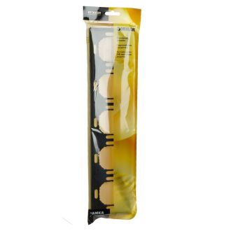 Рамка STEKKER, PFR00-5005-05 5-местная, серия Эмили, черный уголь, soft touch, 49862