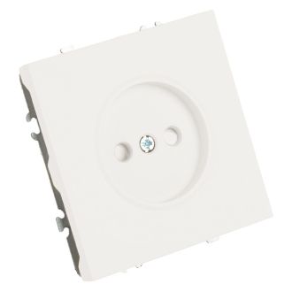 Розетка 1-местная с защитной шторкой (механизм), STEKKER, б/з, 250В, 16А, серия Эмили, RST16-5109-01, белый фарфор, soft touch, 49876