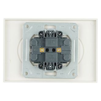 Розетка 2-местная с защитной шторкой, STEKKER, б/з, 250В, 16А, серия Эмили, RST16-5116-08, кашемир, soft touch, 49903