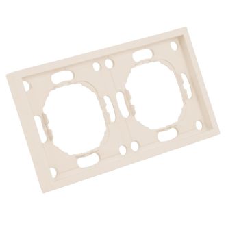 Рамка STEKKER, PFR00-5002-08 2-местная, серия Эмили, кашемир, soft touch, 49911