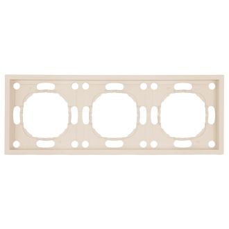 Рамка STEKKER, PFR00-5003-08 3-местная, серия Эмили, кашемир, soft touch, 49912