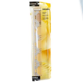 Рамка STEKKER, PFR00-5005-08 5-местная, серия Эмили, кашемир, soft touch, 49914