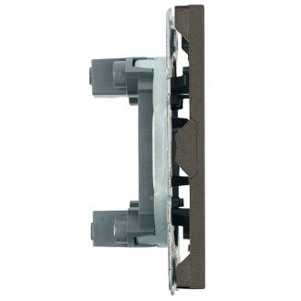 Заглушка (механизм), STEKKER, серия Эмили, RST00-5116-09, антрацит, soft touch, 49935
