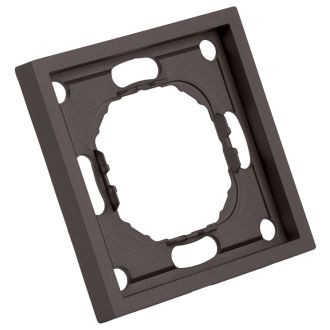 Рамка STEKKER, PFR00-5001-09 1-местная, серия Эмили, антрацит, soft touch, 49936
