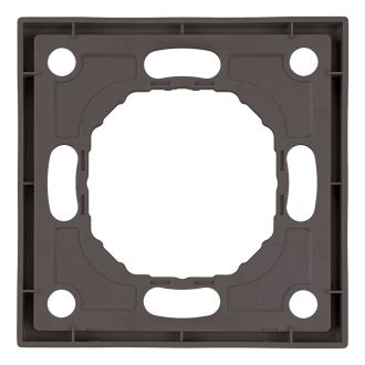Рамка STEKKER, PFR00-5001-09 1-местная, серия Эмили, антрацит, soft touch, 49936