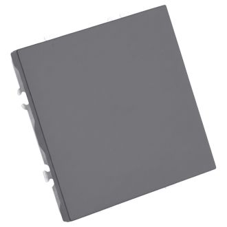 Заглушка (механизм), серия Эмили, платиново-серый, soft touch, RST00-5116-10, STEKKER, 49961