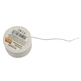 Припой в бобине 20 гр, 50% олово, 49% свинец, 1% канифоль, STEKKER APL-16-20, 49967