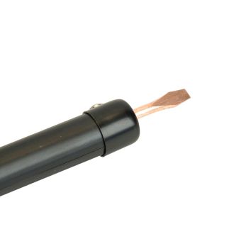 Паяльник с деревянной ручкой 30W, нихромовый нагреватель, долговечное жало, 230В STEKKER PLE110-30, 49983