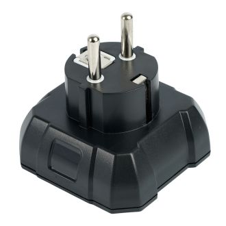Тестер розеток и УЗО, питание от сети 230V, черный, STEKKER MTM HT106D, 49997