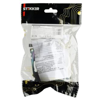 Розетка HDMI 2.1, Type A (механизм), серия Катрин, графит, GLS00-7118-06, STEKKER, 50059