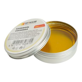 Канифоль сосновая, 100 гр., STEKKER APL10-100, 50073