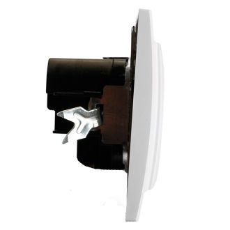 Розетка 1-местная STEKKER, PST16-9016-01, 250В, 2.1А с USB+ type C, серия Эрна, белый, 50076