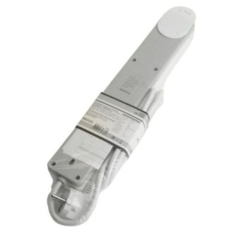 Сетевой фильтр 6-местный с/з STEKKER HM20-61-03 3x1мм2, 3 м, серия Optima, белый, 50096