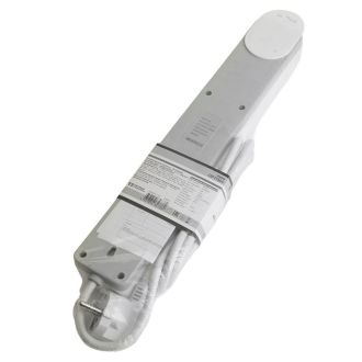 Сетевой фильтр 6-местный с/з STEKKER HM20-61-053x1мм2, 5 м, серия Optima, белый, 50097