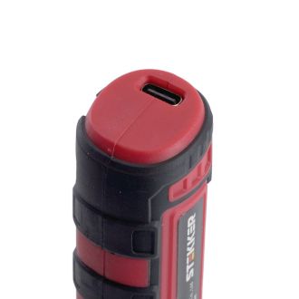 Паяльник беспроводной 8W, нихромовый нагреватель, 1800 mAh, 5В, красный/черный, PLE801-08, STEKKER, 50098