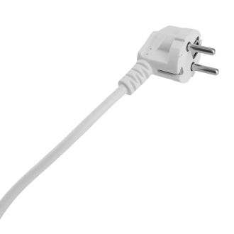 Удлинитель 3-местный с/з с выключ. STEKKER HM071-31-02 3x1мм2, 2м, 250В, 16А, 1USB+2C, 2.4A, сер Home, белый, 50136