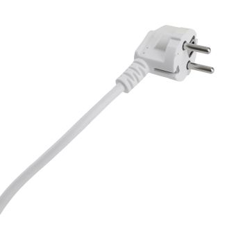 Удлинитель 4-местный с/з с выключ. STEKKER HM071-41-03 3x1мм2, 3м, 250В, 16А, 1USB+2C, 2.4A, сер Home, белый, 50140