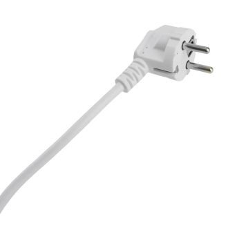 Удлинитель 4-местный с/з с выключ. STEKKER HM071-41-05 3x1мм2, 5м, 250В, 16А, 1USB+2C, 2.4A, сер Home, белый, 50141