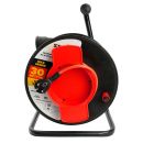 Удлинитель на пластиковой катушке STD04-10-30 1-местный с/з 3*1,5, 30м, 250В, 16А, IP44, Standart (40014), STEKKER, 50175 Удлинитель на пластиковой катушке STD04-10-30 1-местный с/з 3*1,5, 30м, 250В, 16А, IP44, Standart (40014), STEKKER, 50175
