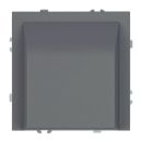 Кабельный вывод ( механизм), Stekker, серия Эмили, платиново-серый, soft-touch, RST00-5119-10, 50222