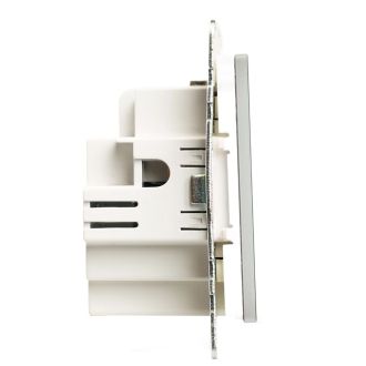 Выключатель диммирующий сенсорный (механизм) 250В, 150W, серия Катрин, черный, STEKKER, 50277