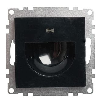 Подсветка встраиваемая LED c дд (механизм), 250В, 1W, 4000К, серия Катрин, черный, STEKKER, 50278