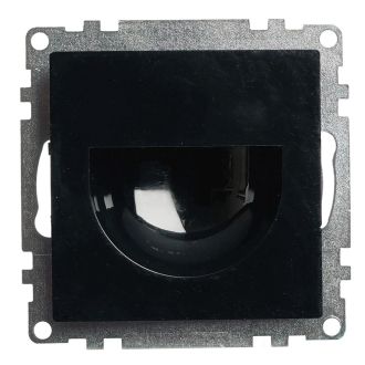 Подсветка встраиваемая LED (механизм), 250В, 1W, 4000К, серия Катрин, черный, STEKKER, 50280