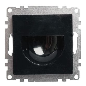 Подсветка встраиваемая LED (механизм), 250В, 1W, 4000К, серия Катрин, черный, STEKKER, 50280