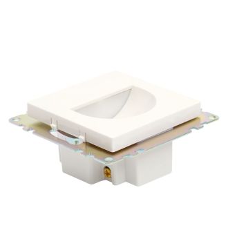 Подсветка встраиваемая LED (механизм), 250В, 1W, 4000К, серия Катрин, белый, STEKKER, 50281