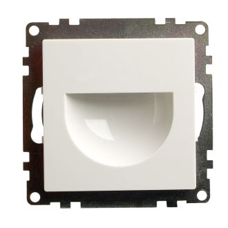 Подсветка встраиваемая LED (механизм), 250В, 1W, 4000К, серия Катрин, белый, STEKKER, 50281