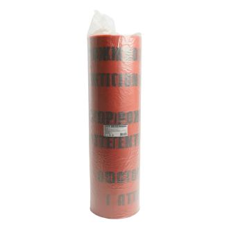 Лента сигнальная, 100 п.м.х450 ммх100 мкм, STEKKER красный/черный INTP10-450-100, 50301
