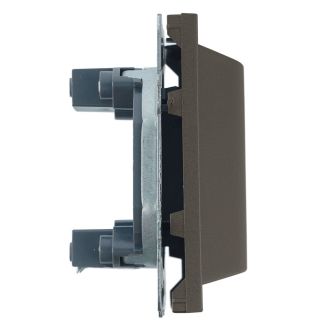 Кабельный вывод (механизм), STEKKER, серия Эмили, RST00-5119-09, антрацит, soft touch, 50363