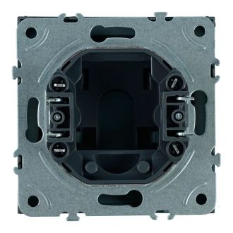 Кабельный вывод (механизм), STEKKER, серия Эмили, RST00-5119-09, антрацит, soft touch, 50363
