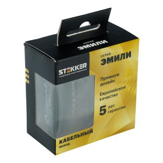 Кабельный вывод (механизм), STEKKER, серия Эмили, RST00-5119-09, антрацит, soft touch, 50363