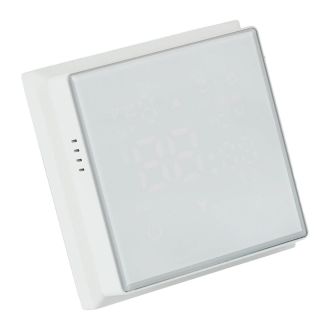 Терморегулятор Wi-Fi (механизм), STEKKER, 250В, 3500Вт, серия Эмили, RSW00-5119-01, белый фарфор, soft touch, 50376