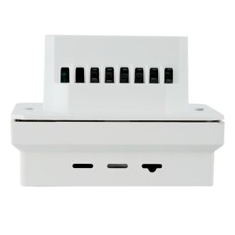 Терморегулятор Wi-Fi (механизм), STEKKER, 250В, 3500Вт, серия Эмили, RSW00-5119-01, белый фарфор, soft touch, 50376