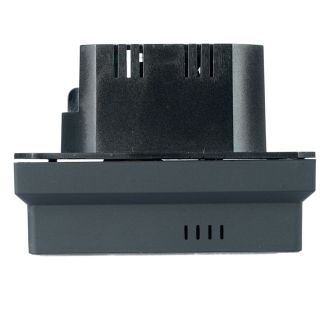 Терморегулятор Wi-Fi (механизм), STEKKER, 250В, 3500Вт, серия Эмили, RSW00-5119-05, черный уголь, soft touch, 50377