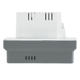 Терморегулятор Wi-Fi (механизм), STEKKER, 250В, 3500Вт, серия Эмили, RSW00-5119-10, платиново-серый, soft touch, 50378