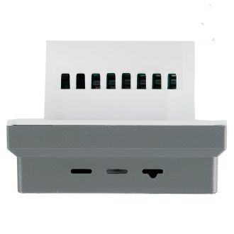 Терморегулятор Wi-Fi (механизм), STEKKER, 250В, 3500Вт, серия Эмили, RSW00-5119-10, платиново-серый, soft touch, 50378