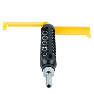 Отвертка реверсивная с битами, 15 предметов, STEKKER STLS003, 50407