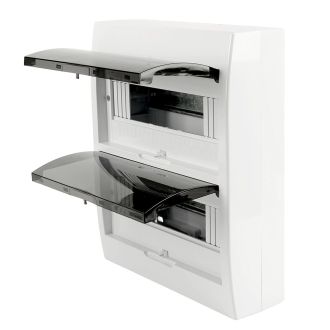 Бокс настенный STEKKER EBX50-5/24-50 24 модуля, пластик, серия ArcaLight, 50525